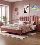 Giường ngủ khung gỗ bọc nệm cao cấp - SG59