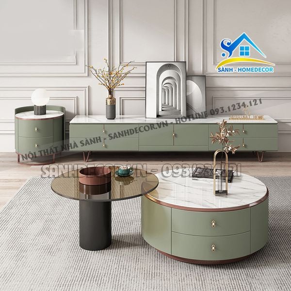  Set Phòng Khách 4 Món Cao Cấp - Setpk69 