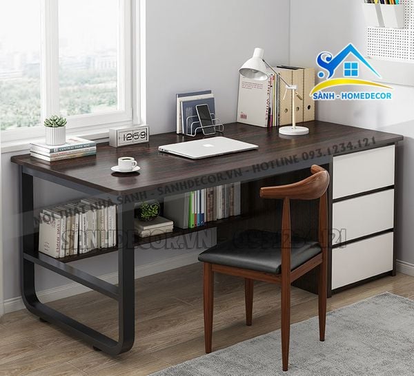  Bàn Học Có Tủ Cabinet Đa Năng - Blv109 