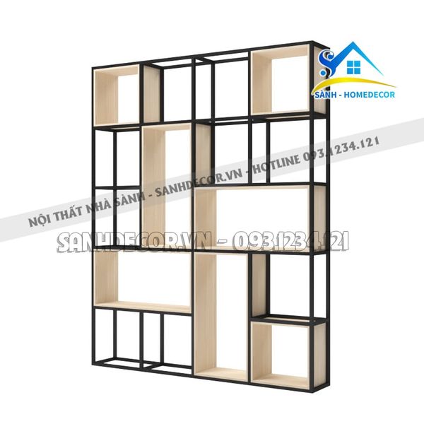  Kệ Trang Trí Khung Sắt Sơn Tĩnh Điện Chống Gỉ - Ktt103 