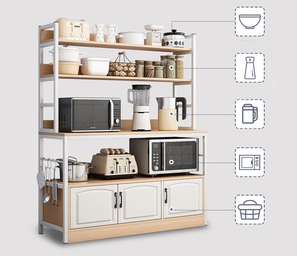  Kệ Để Lò Vi Sóng Có 3 Cánh Đa Năng - Kb54 