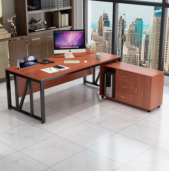  Bàn Giám Đốc Kèm Tủ Hồ Sơ - Bgd04 