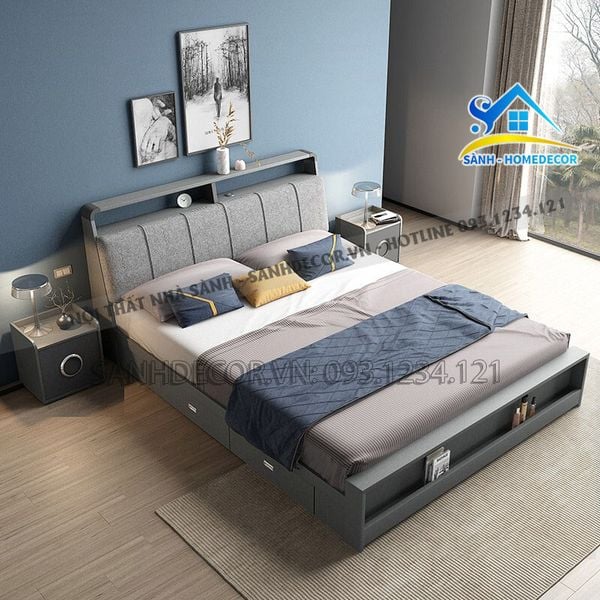  Giường ngủ kèm ngăn kéo đa năng - SG136 