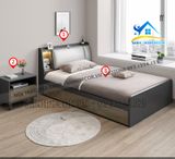 Giường bọc nệm có ngăn kéo đa năng - SG60