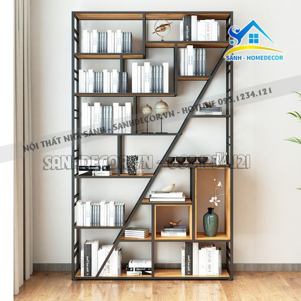  Kệ Sách Trang Trí Phòng Khách Đa Năng - Ktt111 