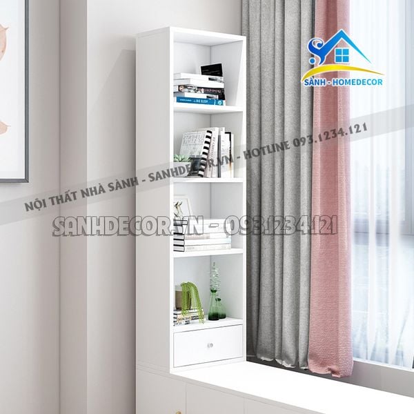  Tủ Sách Góc Trang Trí Hiện Đại - Ts42 