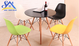 Bộ Bàn trà 4 Ghế Eames - BT42 (D60 x H75)