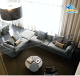 Sofa chữ L thiết kế đơn giản - SF58