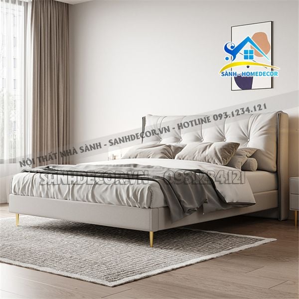  Giường Ngủ Bọc Nệm Hiện Đại - Sg125 