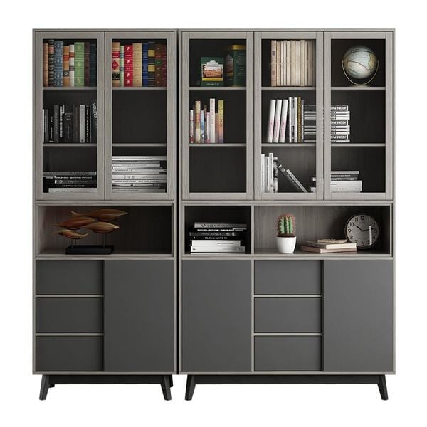  Bộ Tủ Sách Kiểu Bắc Âu- Ts06 