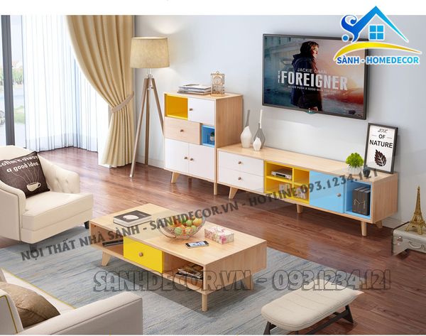  Bộ Phòng Khách 3 Món Hiện Đại - Setpk32 