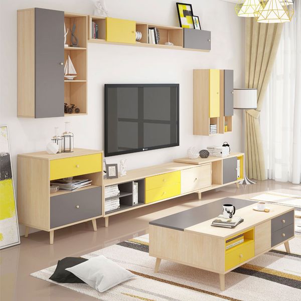  Bộ Phòng Khách 6 Món Kiểu Bắc Âu - Setpk04 
