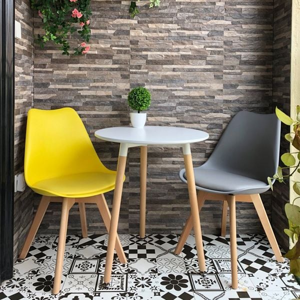  Bộ Bàn Tròn 2 Ghế Luxury - Bcf02 