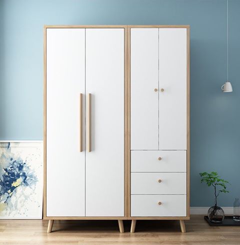  Tủ Quần Áo 2 Cánh Kiểu Dáng Hiện Đại- Tqa01 