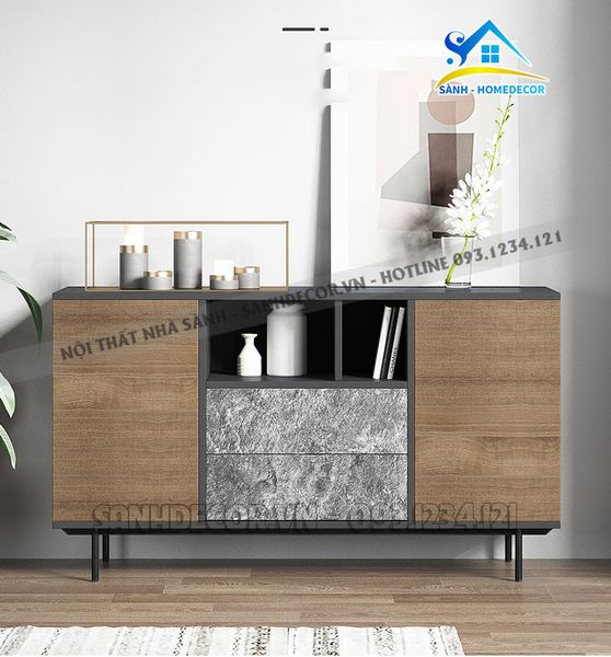  Tủ Trang Trí Phong Cách Bắc Âu- Sttt01 