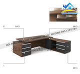 Bàn sếp phong cách Bắc Âu - BGD20