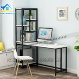 Bàn làm việc liền liền kệ sách đa năng - BLV104