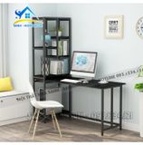 Bàn làm việc liền liền kệ sách đa năng - BLV104