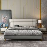 Giường ngủ gỗ bọc nệm cao cấp - SG127
