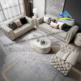 Bộ Sofa phòng khách tân cổ điển đẹp - SF88