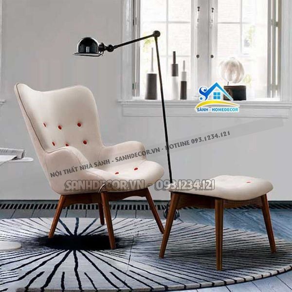  Ghế Bành Thư Giãn Kèm Đôn Cao Cấp - Sgtg12 