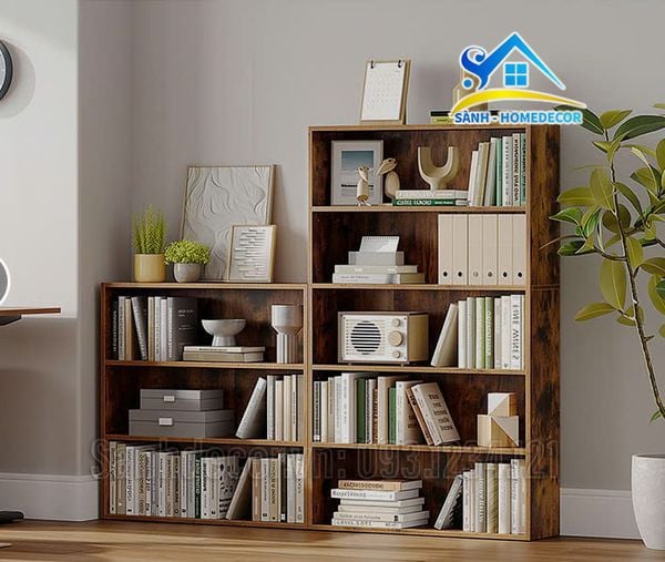  Kệ gỗ để đồ đa năng - kệ 3 tầng - 4 tầng - 5 tầng gọn KS06 