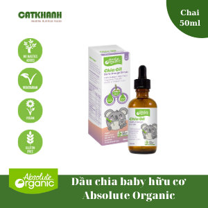 Dầu hạt chia baby hữu cơ Absolute Organic cho bé