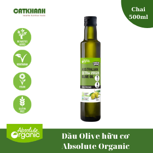 Dầu Olive Absolute Organic - Úc - size 500ml