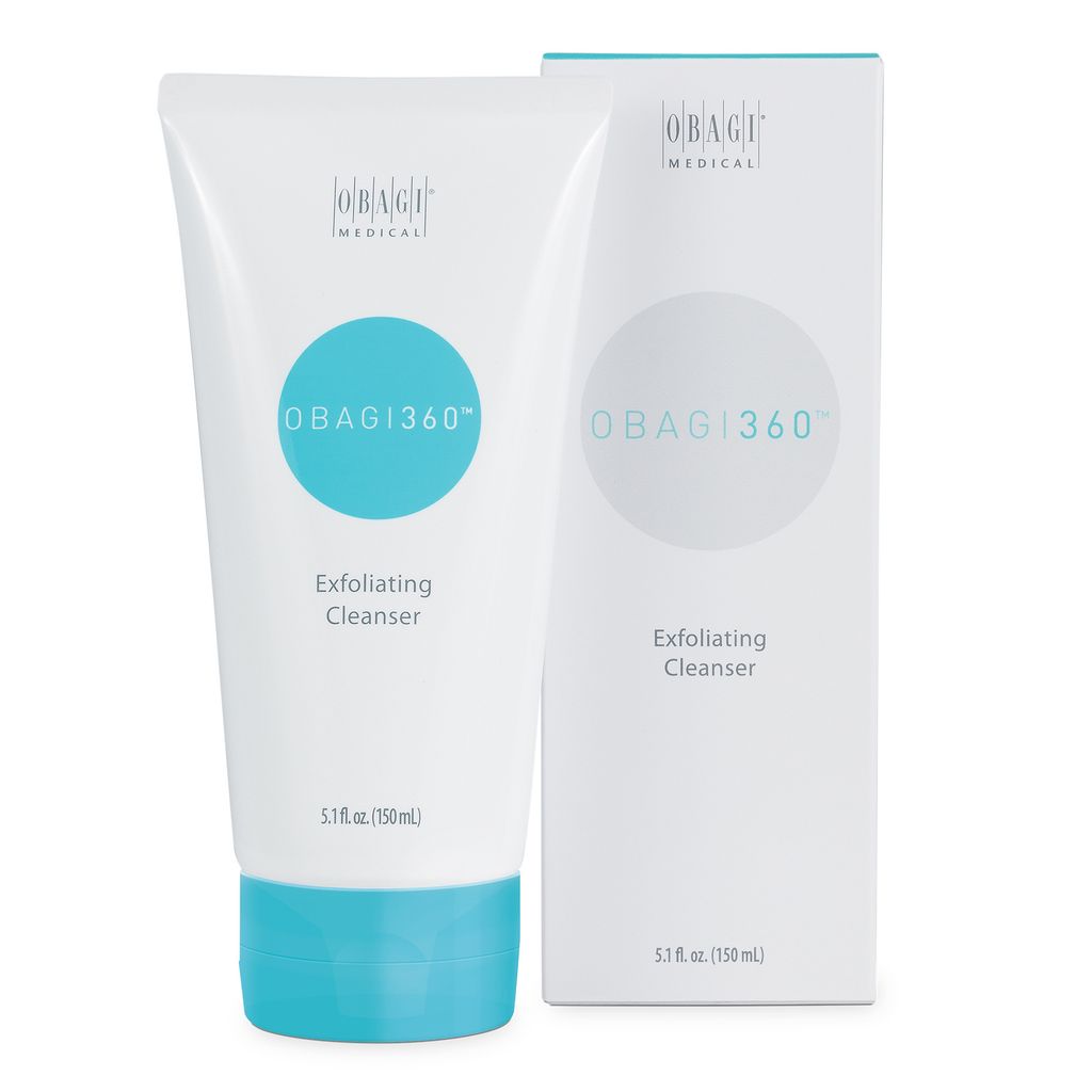 Sữa rửa mặt tẩy tế bào chết, dưỡng ẩm cho da khô OBAGI360 Exfoliating Cleanser