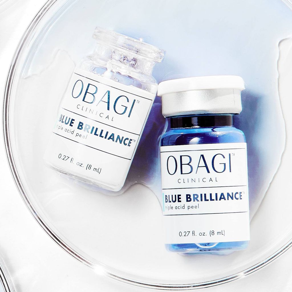 Bộ peel tái cấu trúc nền da Obagi Clinical Blue Brilliance Triple Acid Peel