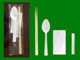  Combo 4 món (Muỗng - Đũa - Khăn - Tăm) 