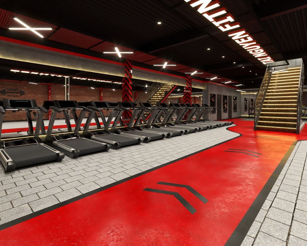 MÔ HÌNH PHÒNG GYM TÂN SƠN NHÌ