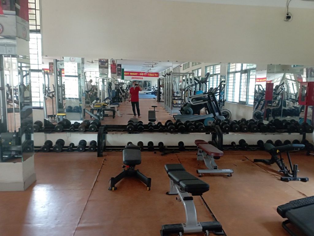 PHÒNG GYM TẠI TTHLTTQG2