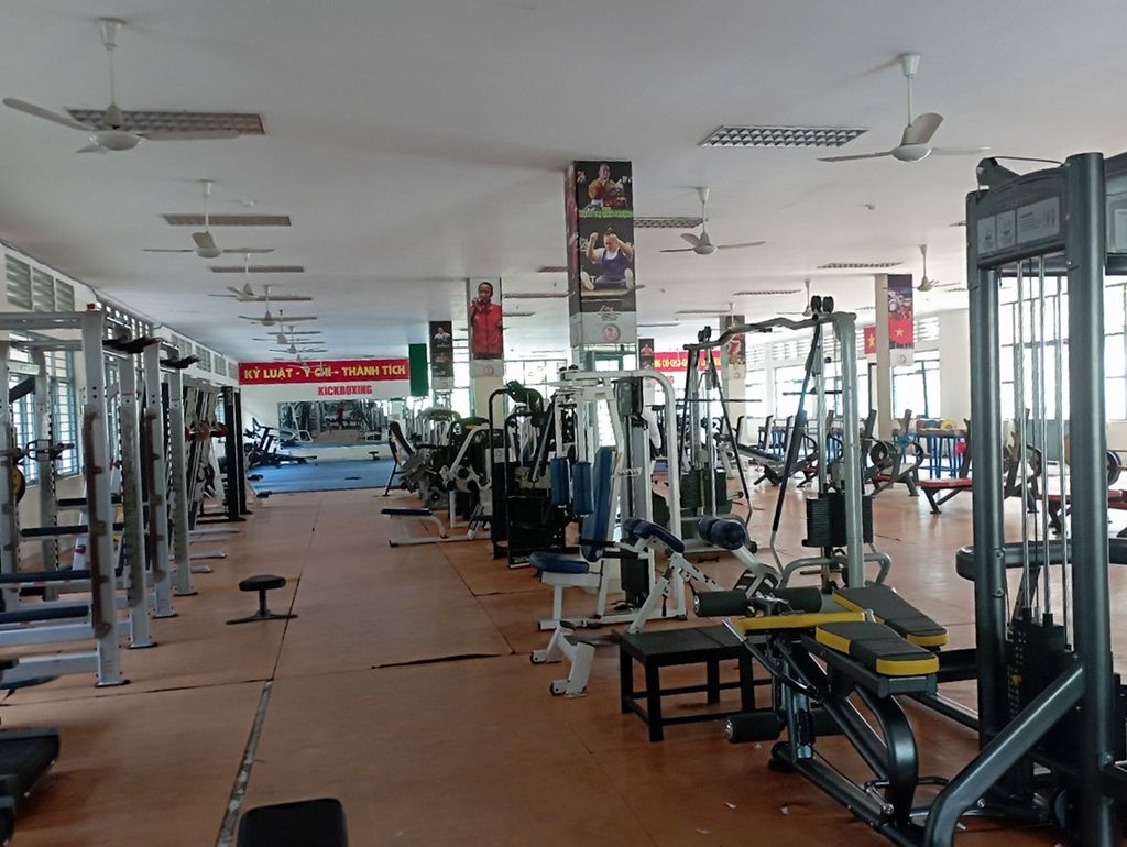 PHÒNG GYM TẠI TTHLTTQG2