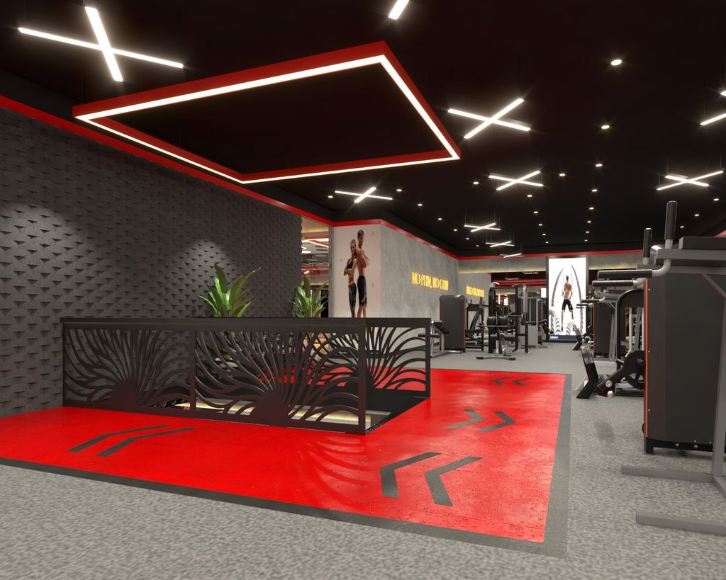 MÔ HÌNH PHÒNG GYM TÂN SƠN NHÌ