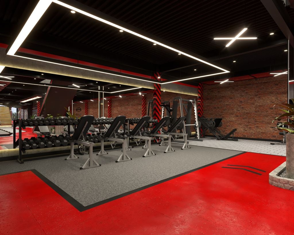 MÔ HÌNH PHÒNG GYM TÂN SƠN NHÌ