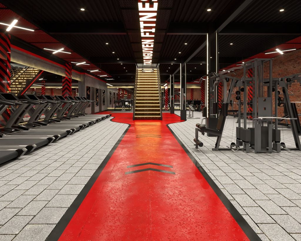 MÔ HÌNH PHÒNG GYM TÂN SƠN NHÌ