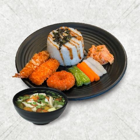  Combo Cơm Hải Sản + Soup 