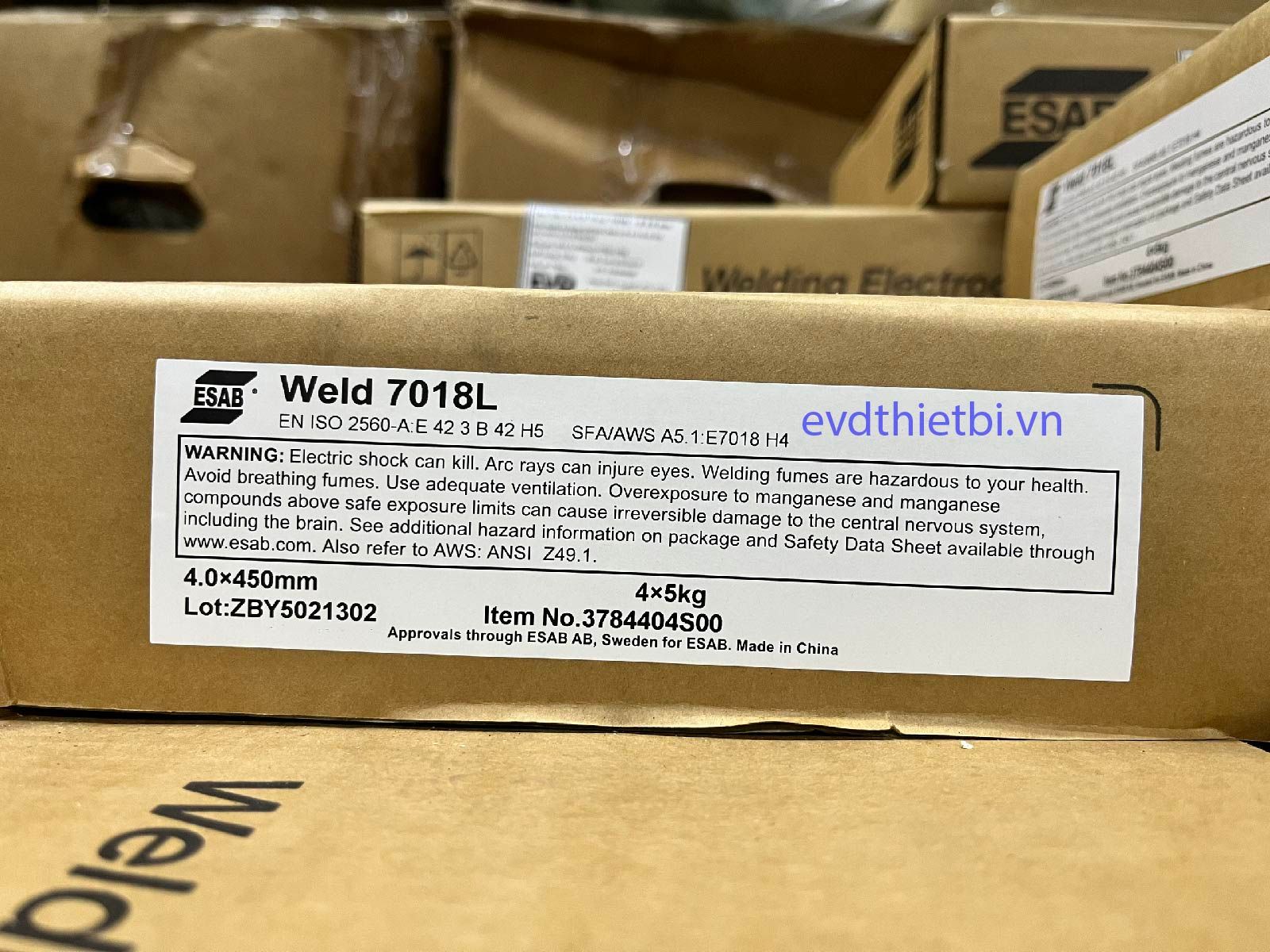 QUE HÀN ESAB WELD 7018L
