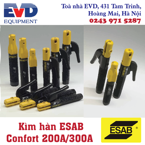 ESAB Confort - Kìm hàn ESAB 200A/300A