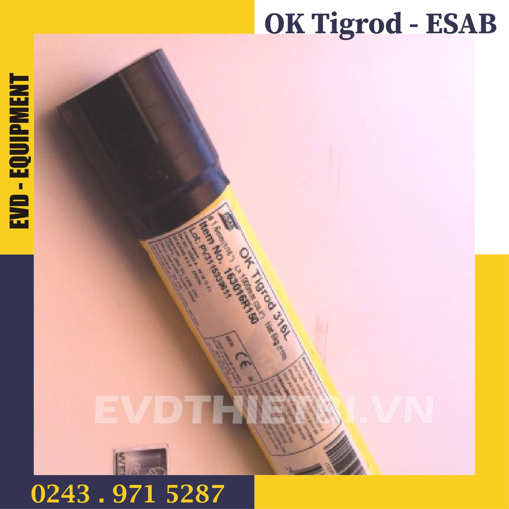 QUE HÀN ESAB OK TIGROD 13.16