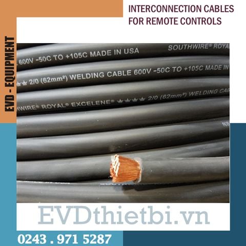 CÁP NỐI ĐIỀU KHIỂN ESAB - INTERCONNECTION CABLES FOR REMOTE CONTROLS