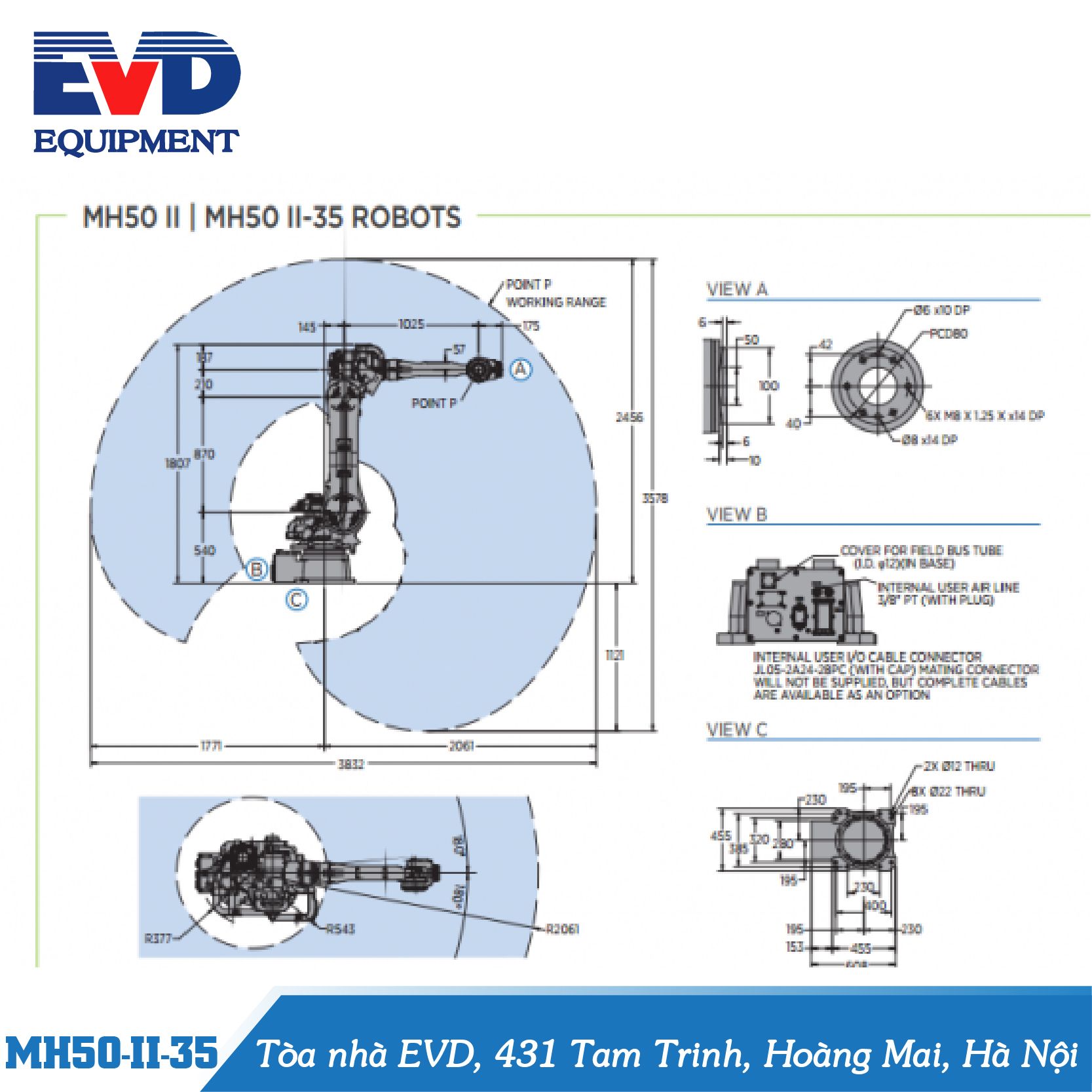 Robot Motoman MH50 II-35