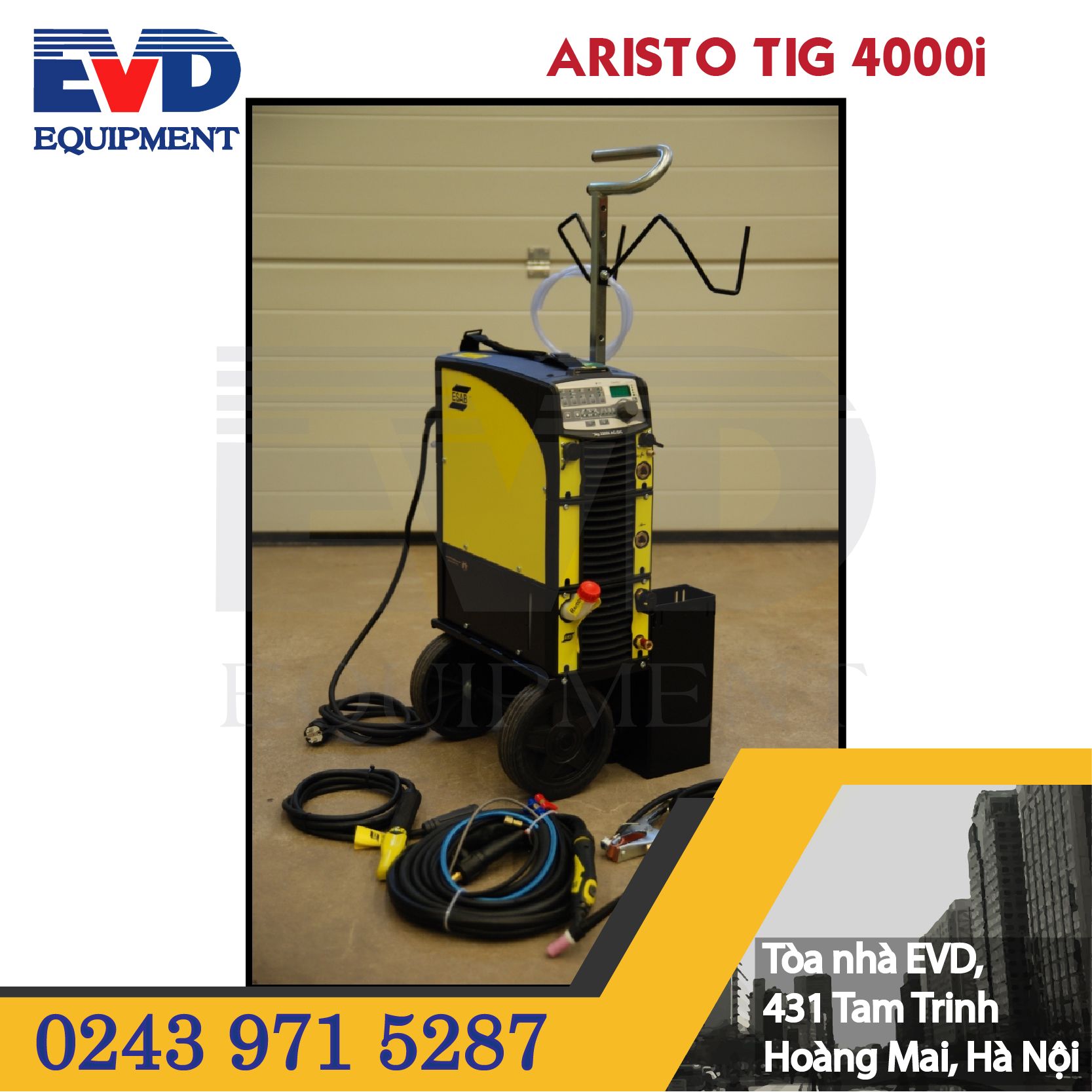 MÁY HÀN ESAB ARISTO TIG 4000i