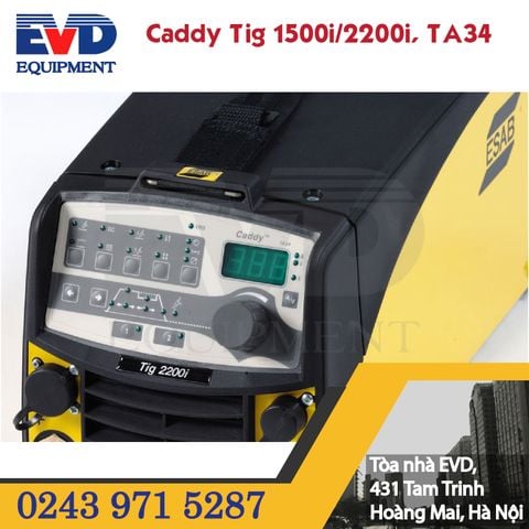 MÁY HÀN ESAB CADDY TIG 1500i/2200i, TA34
