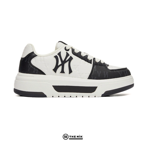 MLB Chunky Liner Embo Monogram NY Đen