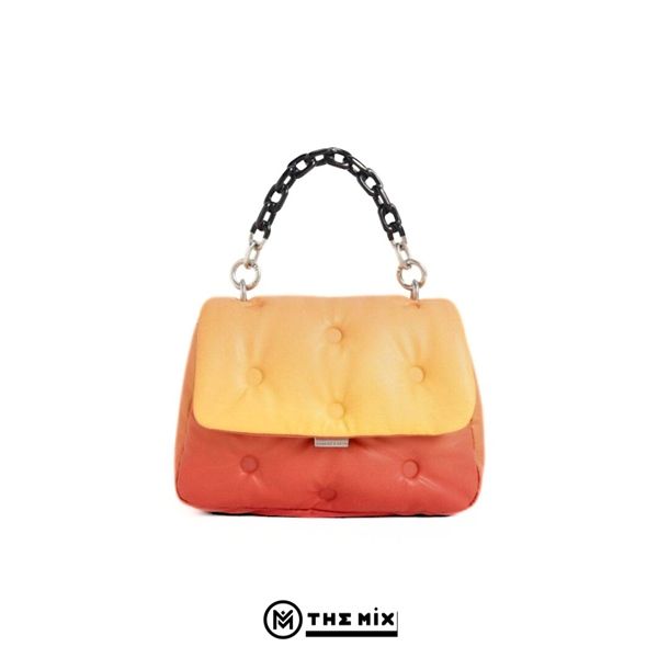 Túi CHARLES & KEITH Xách Nhỏ Cầm Tay Kiểu Phao - Màu Sunset