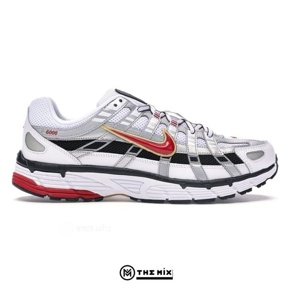 Nike P-6000 'Metallic Silver Red'