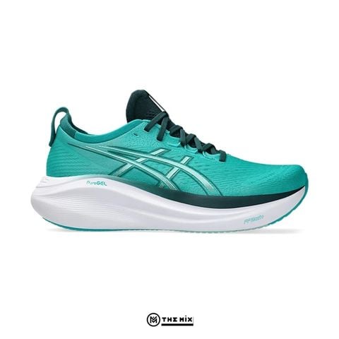Asics Gel Nimbus 27 - Wave Teal/Saxon Gree