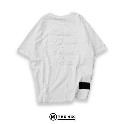 Áo Thun WE11DONE T-Shirt Basic Logo Nhôm - Đen